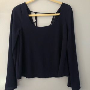 Navy Blouse
